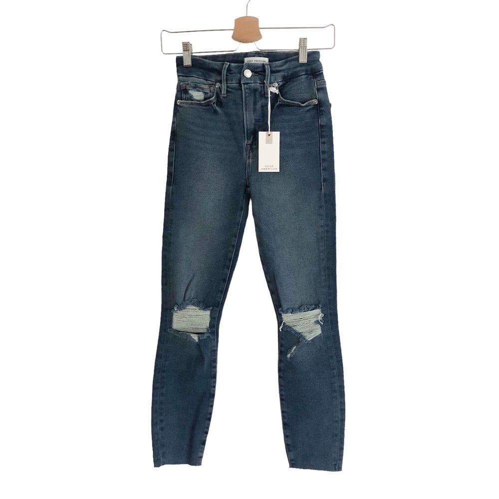 Good American Good Waist Crop Size 26